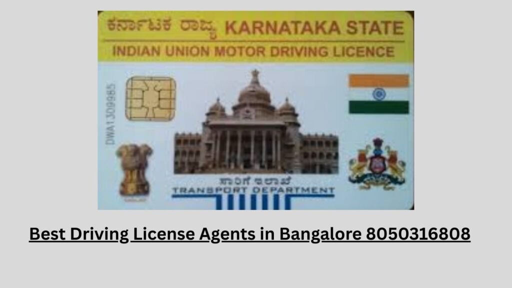 Best Driving License Agents in Bangalore 8050316808